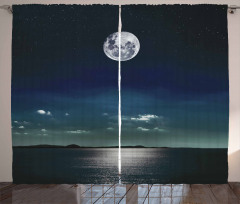 Full Moon in the Sea Curtain