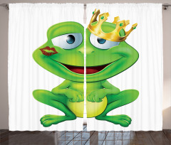 Crown Frog Prince Curtain
