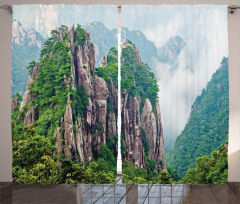 China Landscape Nature Curtain
