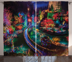 Colorful Nature Curtain