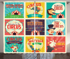 Carnival Old Circus Curtain