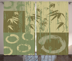 Vintage Bamboo Curtain
