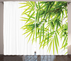 Bamboo Leaf Peace Curtain