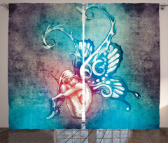 Butterfly Winged Fairy Curtain