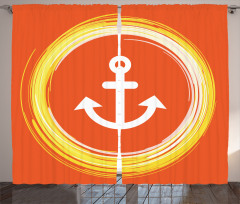 Anchor Image in Circle Curtain