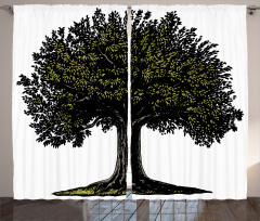 Digital Fruit Tree Curtain