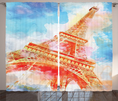 Eiffel Tower Curtain