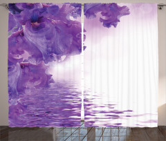 Iris Petals Curtain