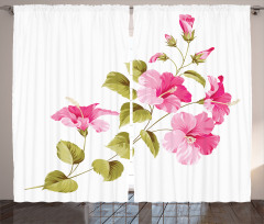 Wild Exotic Branches Curtain
