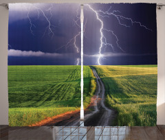 Solar Energy Storm Field Curtain