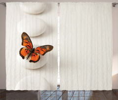 Butterfly Rocks Healing Curtain