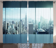 Urban Modern City Curtain