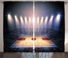 Basketball Tournament Curtain