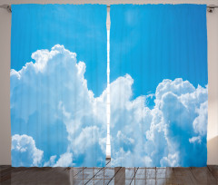 Clouds Sky Heaven Curtain