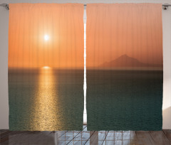 Sunrise over Ocean Curtain