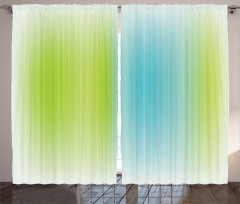 Digital Stripes Vertical Curtain