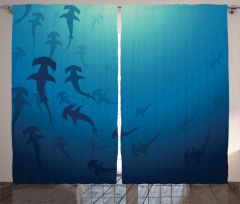 Hammerhead Shark Curtain
