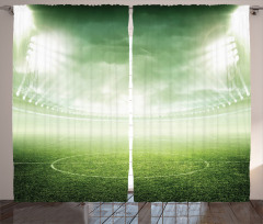 Stadium Arena Football Curtain