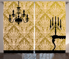 Victorian Style Room Curtain