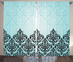 Antique Victorian Motif Curtain