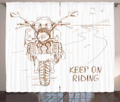 Keep on Riding Curtain