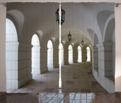 Medieval Art Corridor Curtain