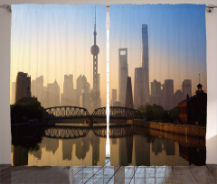 Shanghai Morning View Curtain