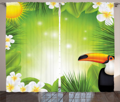 Exotic Jungle Curtain