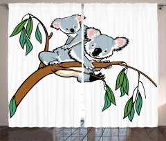 Koala Eucalyptus Curtain