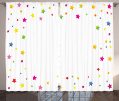 Vivid Stars Design Curtain