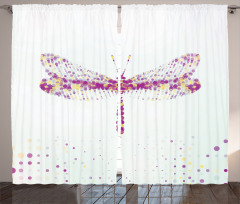 Flying Dragonfly Curtain