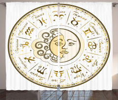 Horoscope Positions Curtain