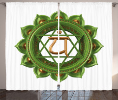 Glimmer Chakra Balance Curtain