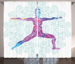 Mandala Boho Meditation Curtain