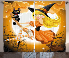 Witch Conceptual Colors Curtain