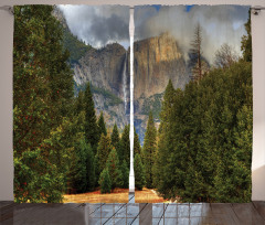 Yosemite Park Autumn Curtain