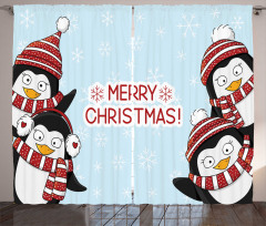Penguins Kids Curtain