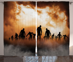 Zombies Misty Curtain