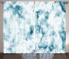 Grunge Marble Effect Curtain