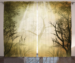 Mystical Sunbeams Curtain