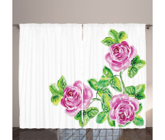 Roses Romance Curtain