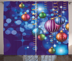 Happy New Year Party Curtain