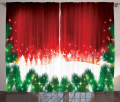Xmas Theme Curtain
