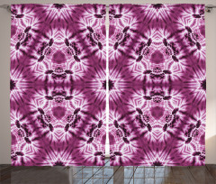 Oriental Violet Curtain