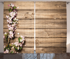 Blooming Orchard Spring Curtain