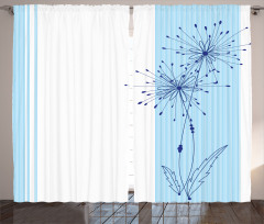 Vertical Long Lines Curtain