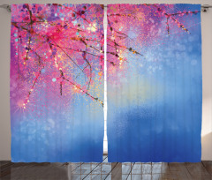 Sakura Spring Curtain
