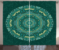 Eastern Mandala Curtain