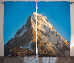 Himalaya Mountains Curtain