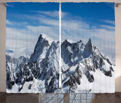 Picturesque Mont Blanc Curtain